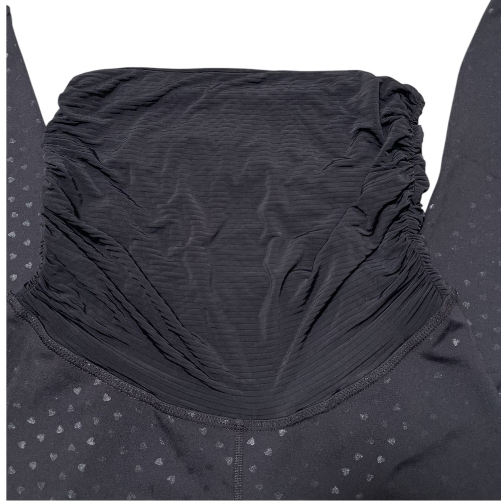 Beyond Yoga Leggings Womens Large Hearts PowerShine High Waisted Maternity Midi - Picture 4 of 12